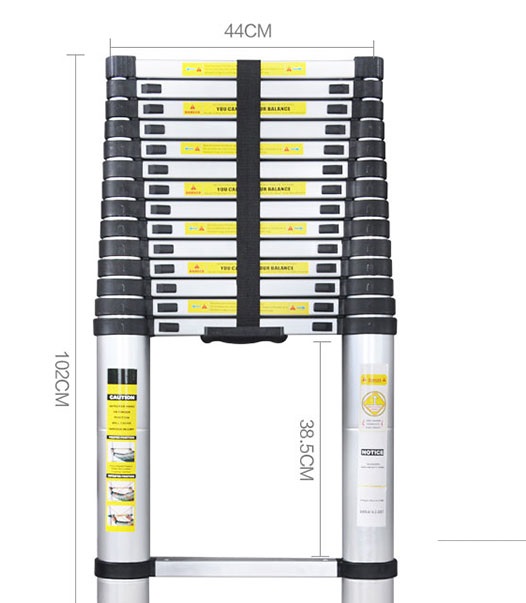 Escalera retractil telescopica